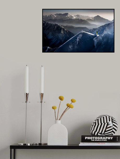 Silent Moments before Descent Poster och Canvastavla