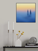 --Foggy Vyšehrad-- Poster och Canvastavla