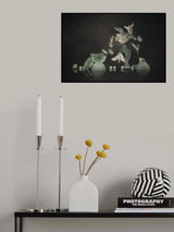 Crystal Green Poster och Canvastavla