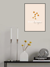 Don't Panic It's Organic Poster och Canvastavla