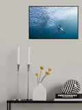 hunter and the hunted Poster och Canvastavla