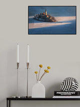 Frozen Lake Bled Poster och Canvastavla