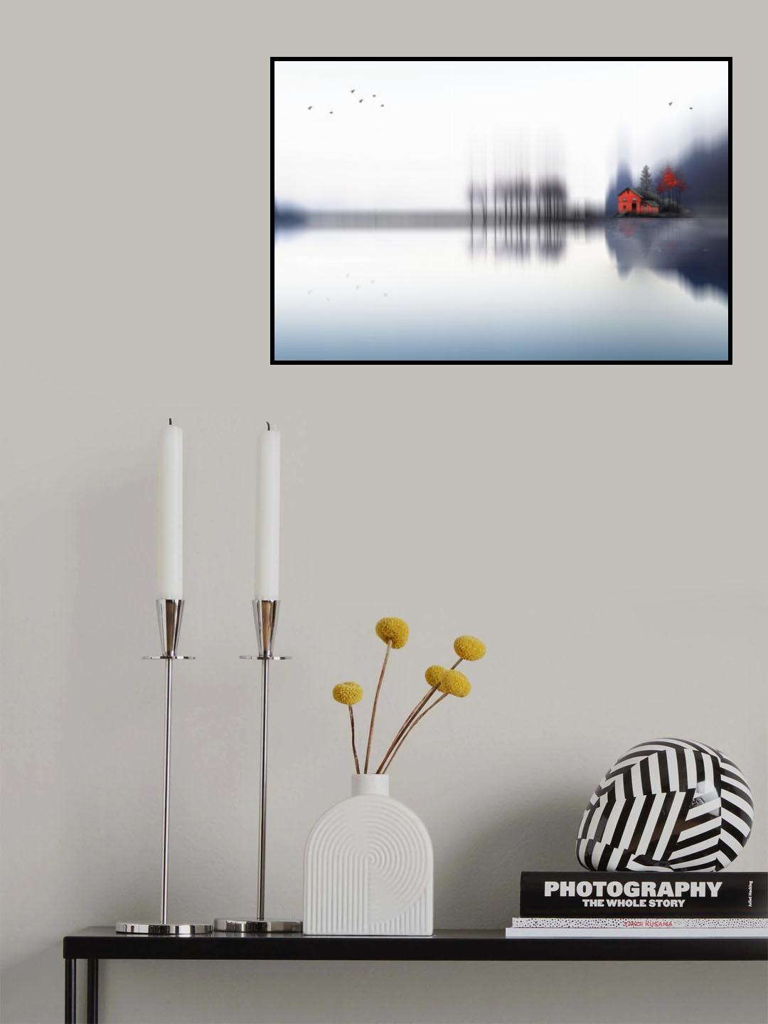 Silent Waves Poster och Canvastavla