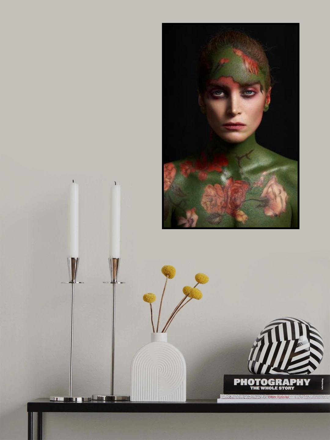 Allium Roseum Poster och Canvastavla