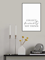 Collect moments not things Poster och Canvastavla