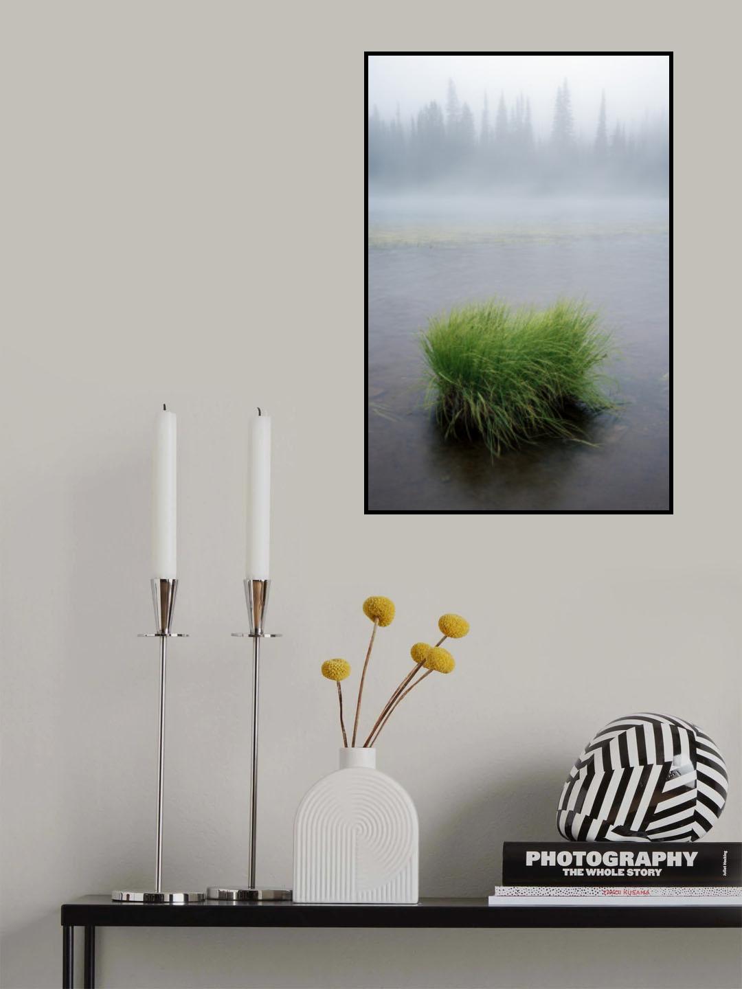 Morning at Reflection Lakes Poster och Canvastavla
