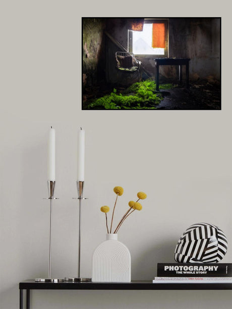Plants in Line Poster och Canvastavla
