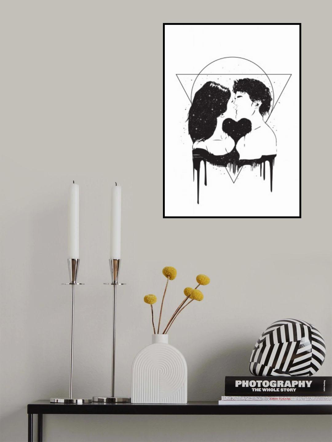 Cosmic Love Poster och Canvastavla