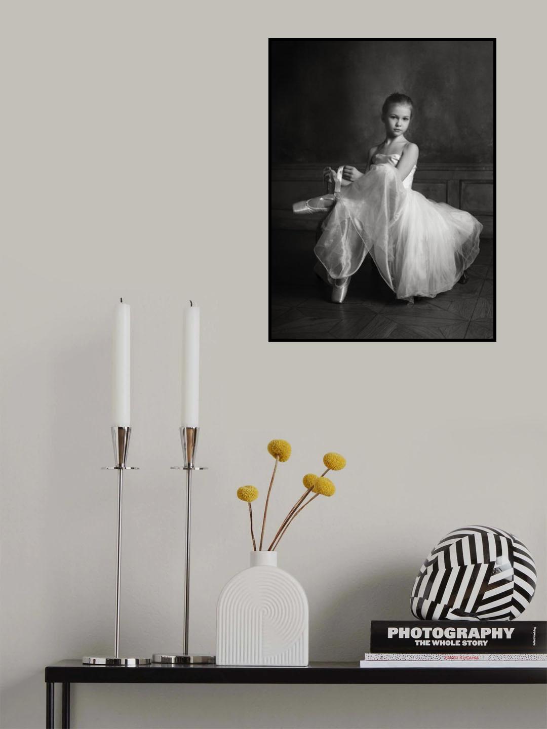 The little ballet dancer Poster och Canvastavla