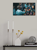 Chokkhudan of Goddess Kali Poster och Canvastavla