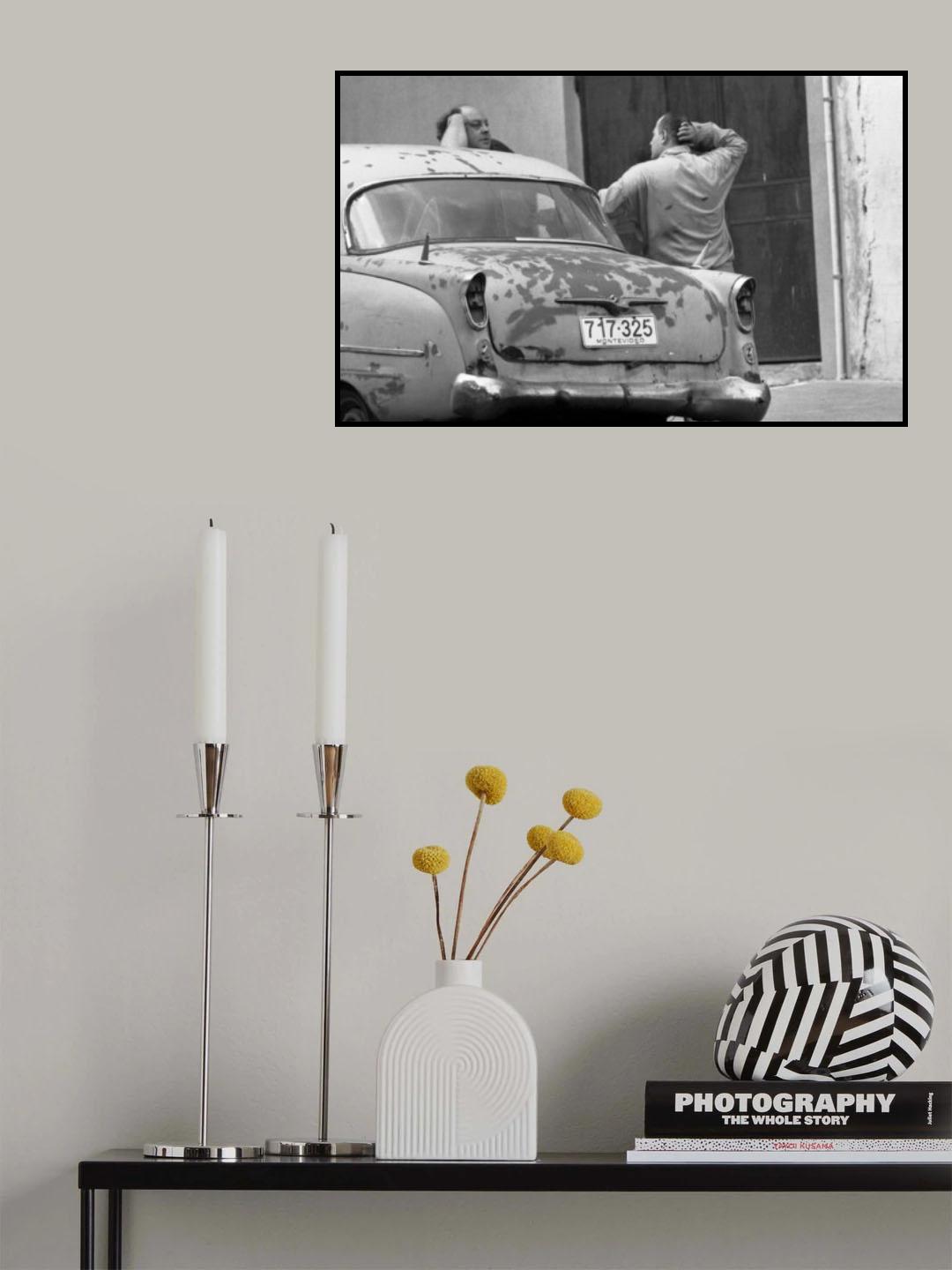To deal or not to deal (from the series "Manly" and "Montevideo") Poster och Canvastavla