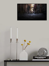 People in the alley Poster och Canvastavla