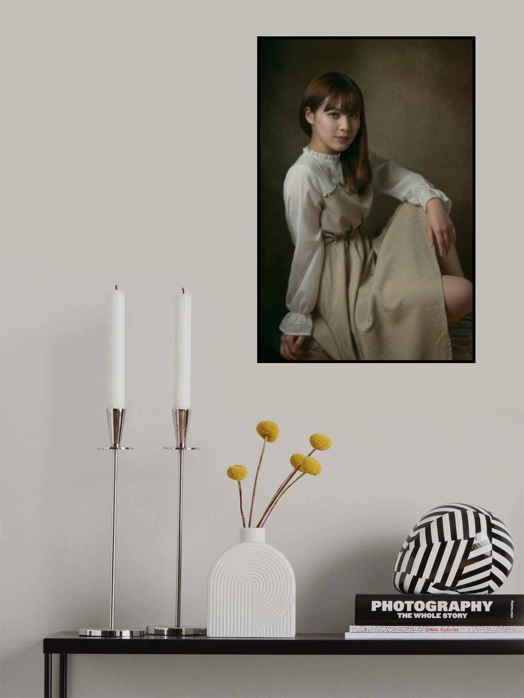 girl Poster och Canvastavla