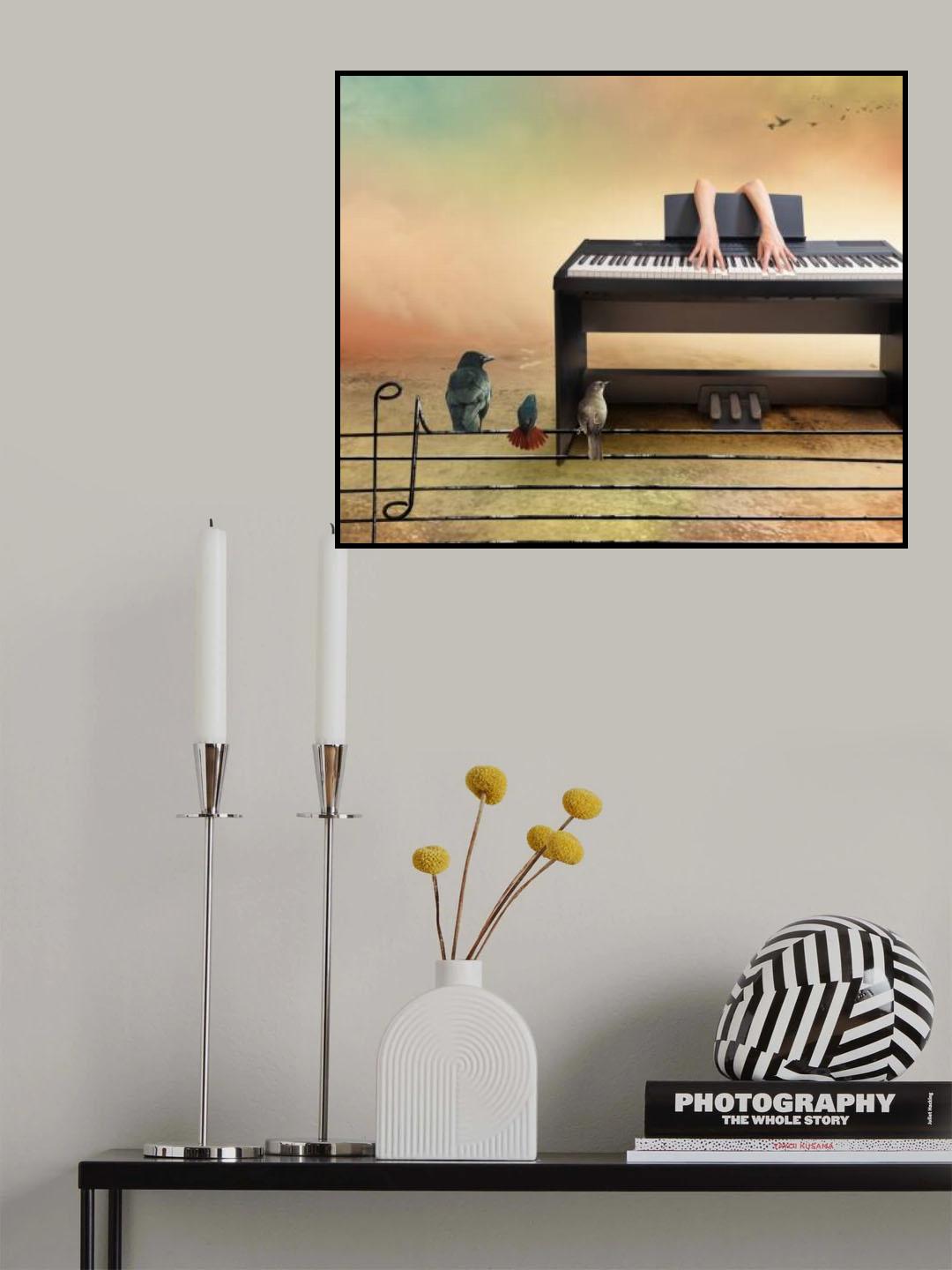 Concert Poster och Canvastavla