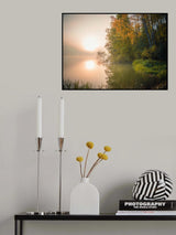 Swedish lake Poster och Canvastavla