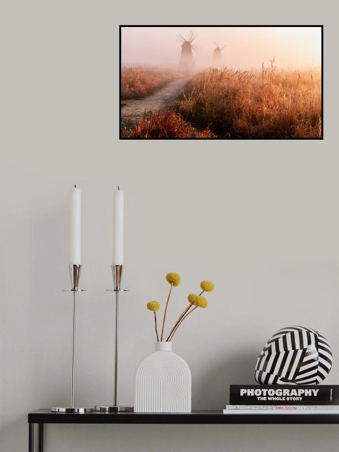 Morning mist Poster och Canvastavla