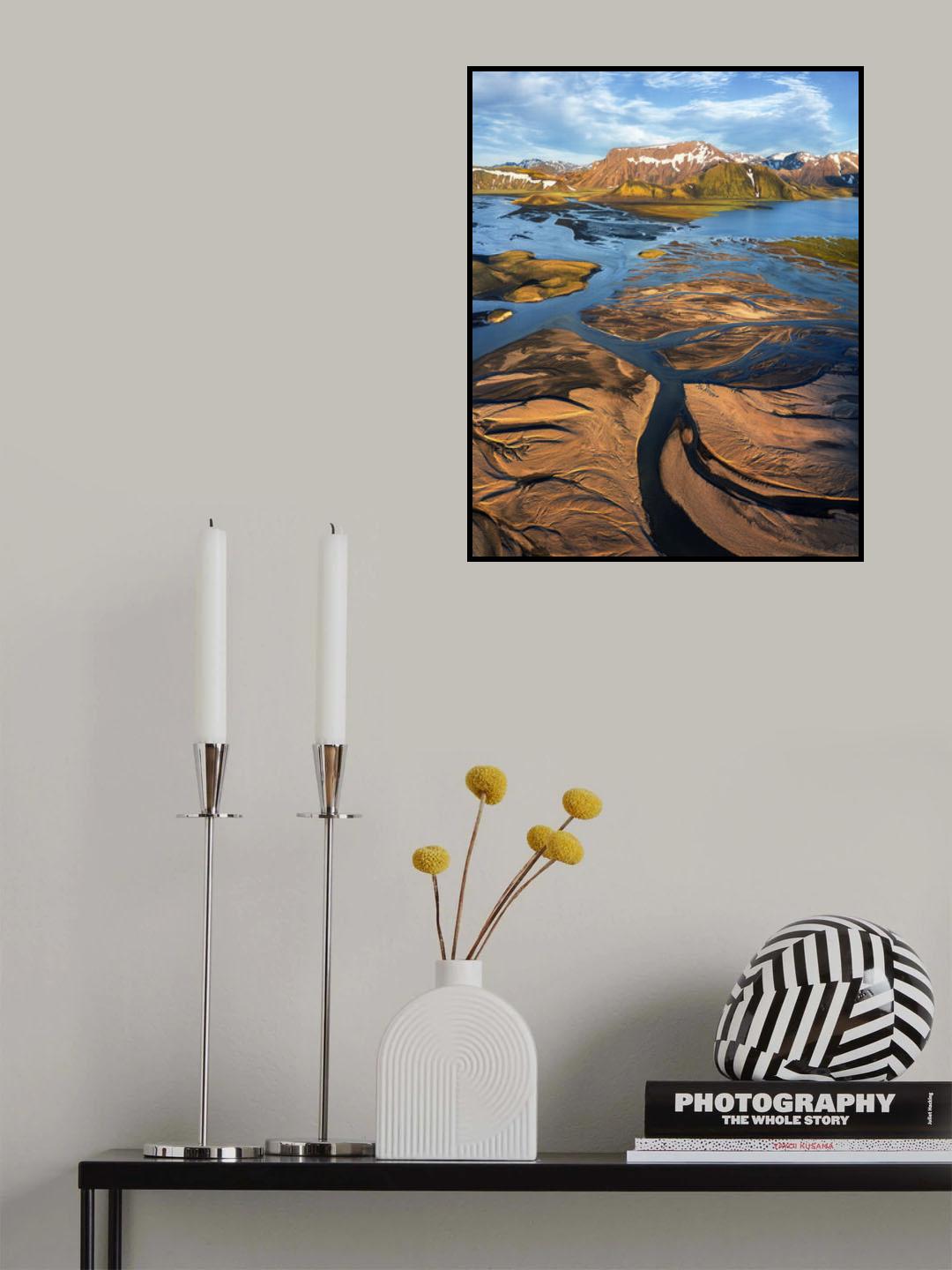 The Beauty of the Icelandic Highlands Poster och Canvastavla