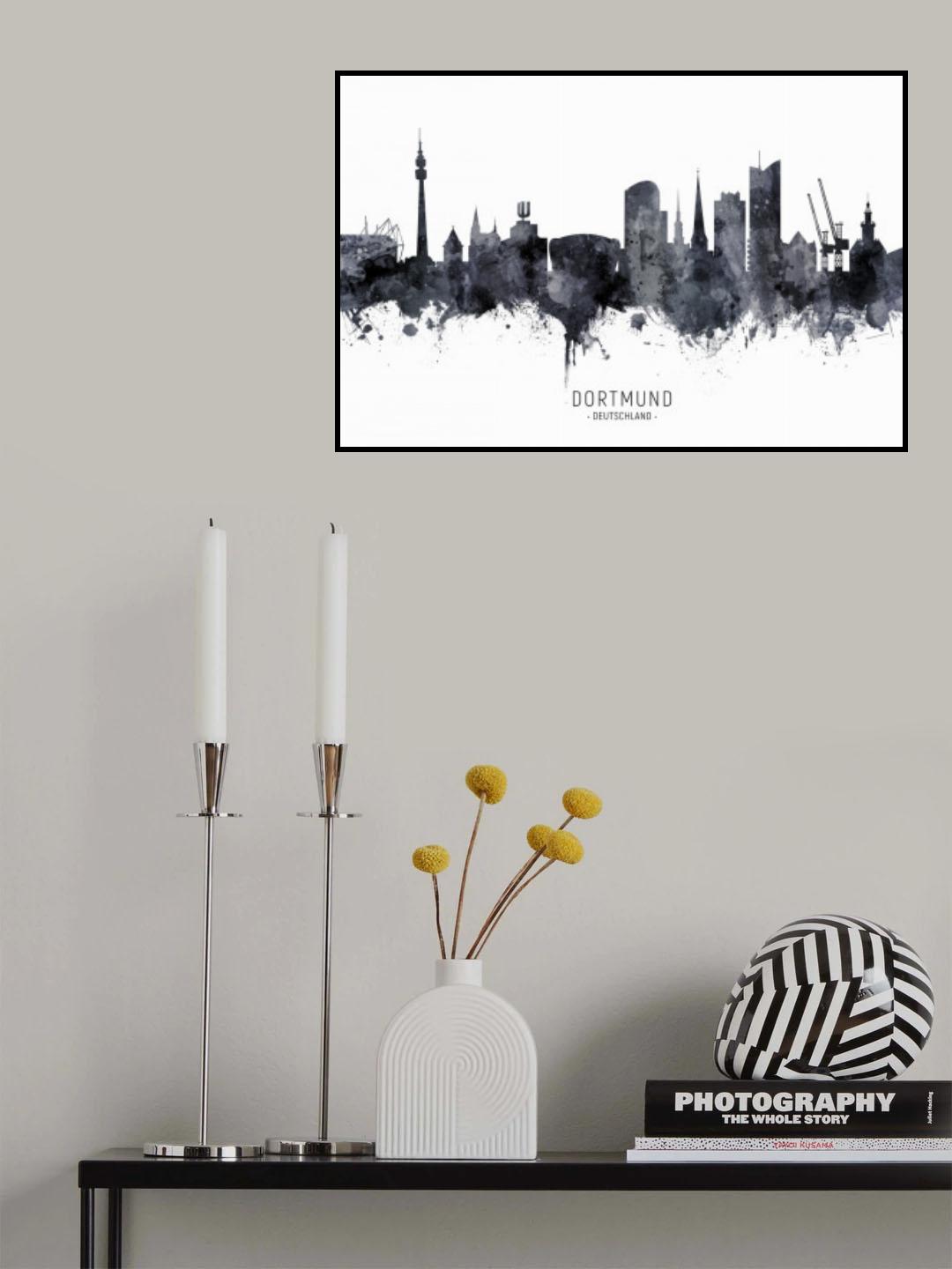 Dortmund Germany Skyline Poster och Canvastavla