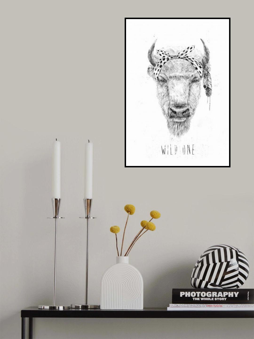 Wild one Poster och Canvastavla
