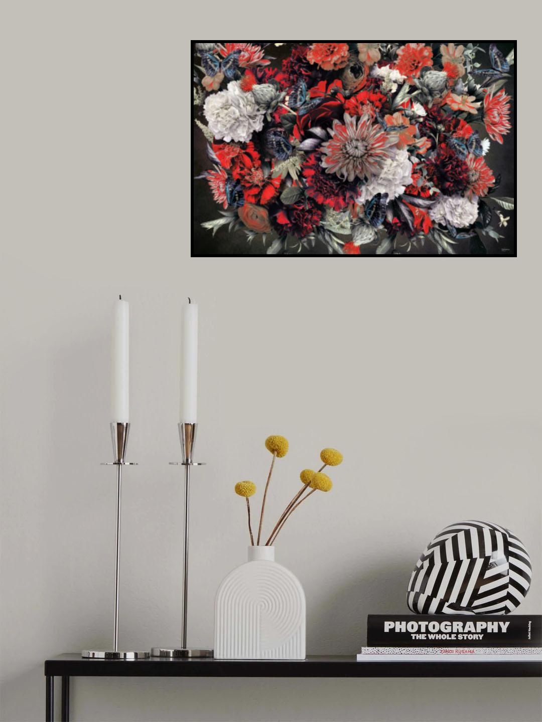 Sunset Sunrise Romance Poster och Canvastavla