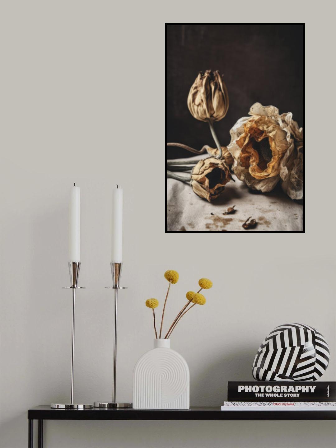 Close Flower Bouquet Poster och Canvastavla