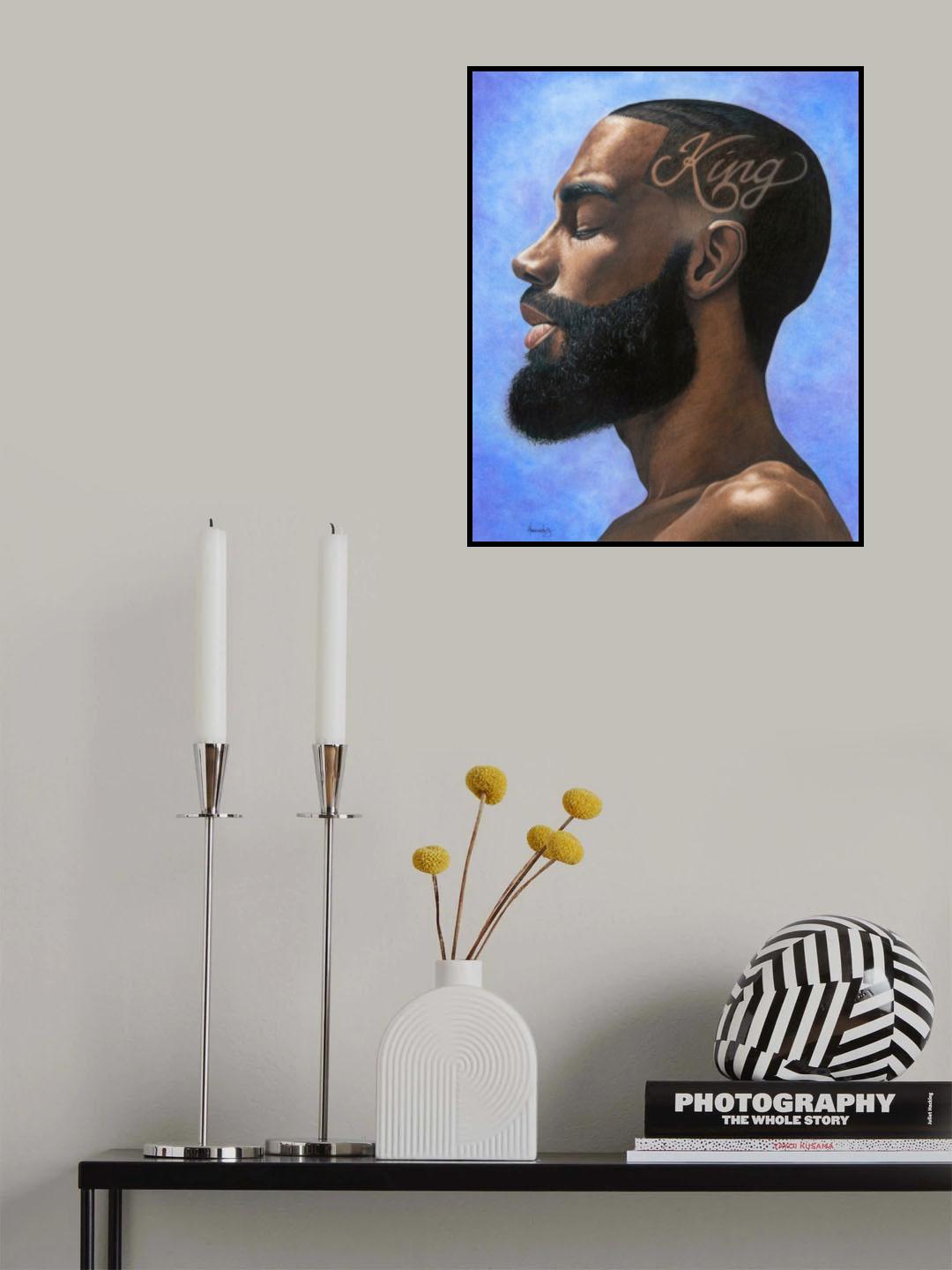 King Poster och Canvastavla