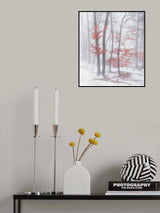Autumnal snow Poster och Canvastavla
