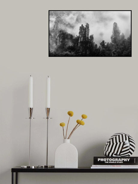 Imperial Writing Brush Peals Poster och Canvastavla