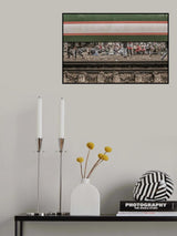Prayer at the railway station 3 Poster och Canvastavla