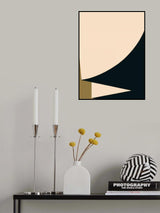 Abstract Quarter Poster och Canvastavla