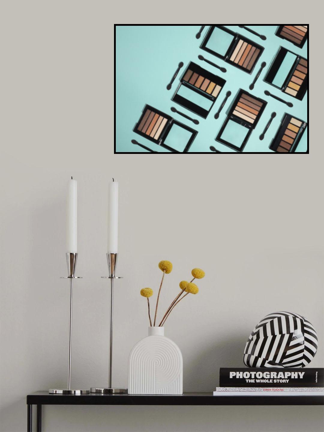 Brown Shadows Palette Poster och Canvastavla