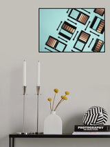 Brown Shadows Palette Poster och Canvastavla