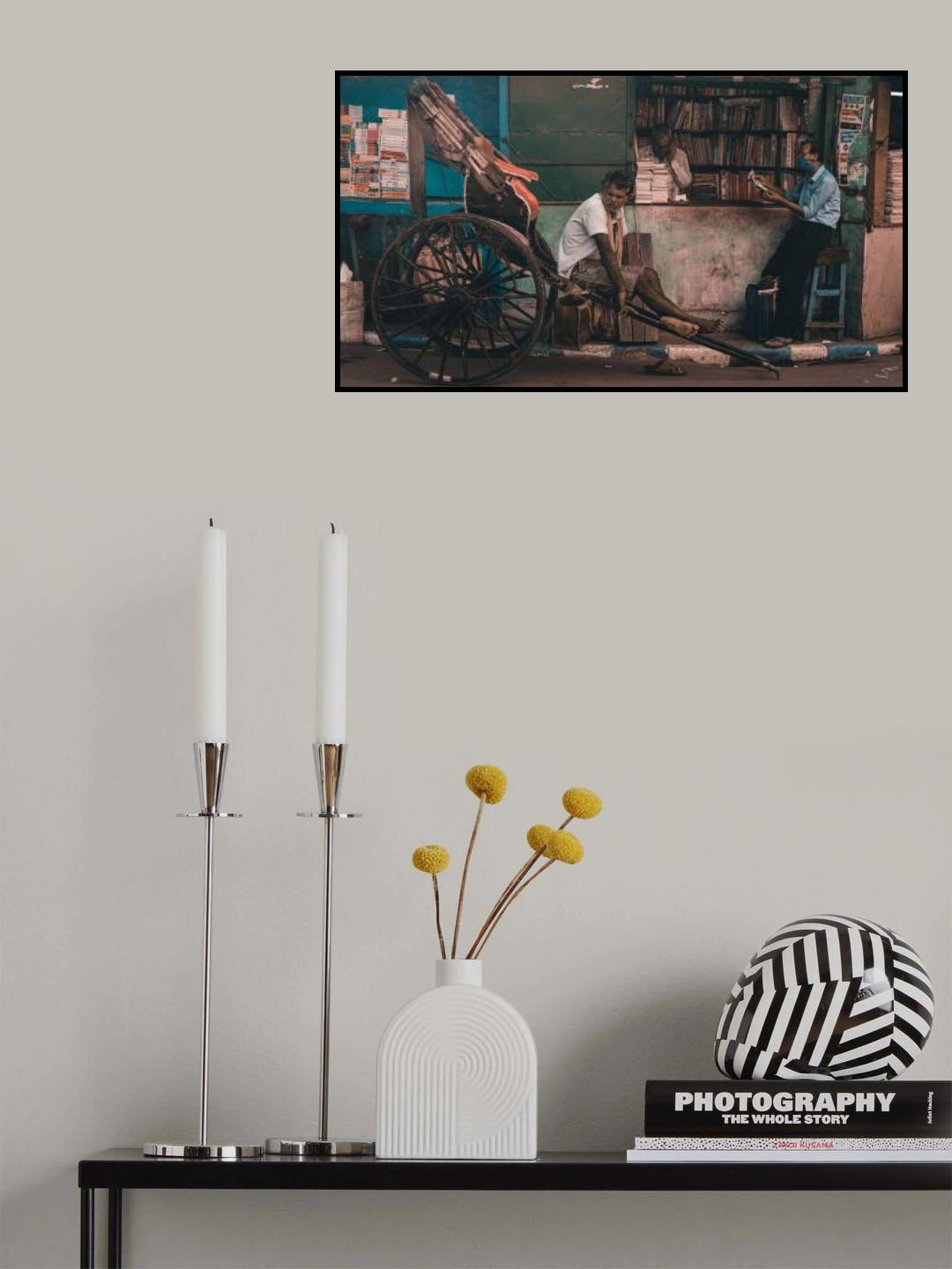 Vintage Streets Poster och Canvastavla