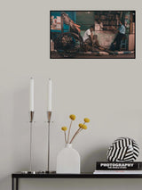 Vintage Streets Poster och Canvastavla