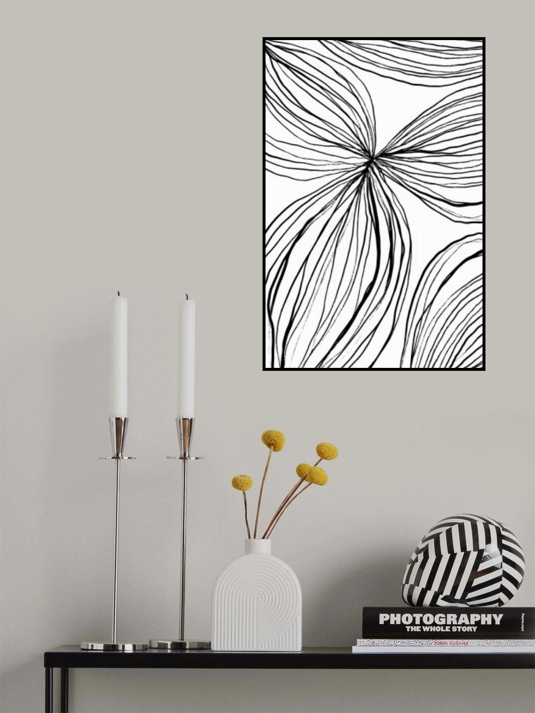 Flowerina 1 Poster och Canvastavla