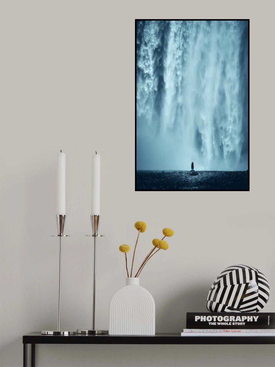 Be Like Water Poster och Canvastavla