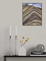 Rainbow Mountain Poster och Canvastavla