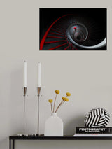 The red hat Poster och Canvastavla