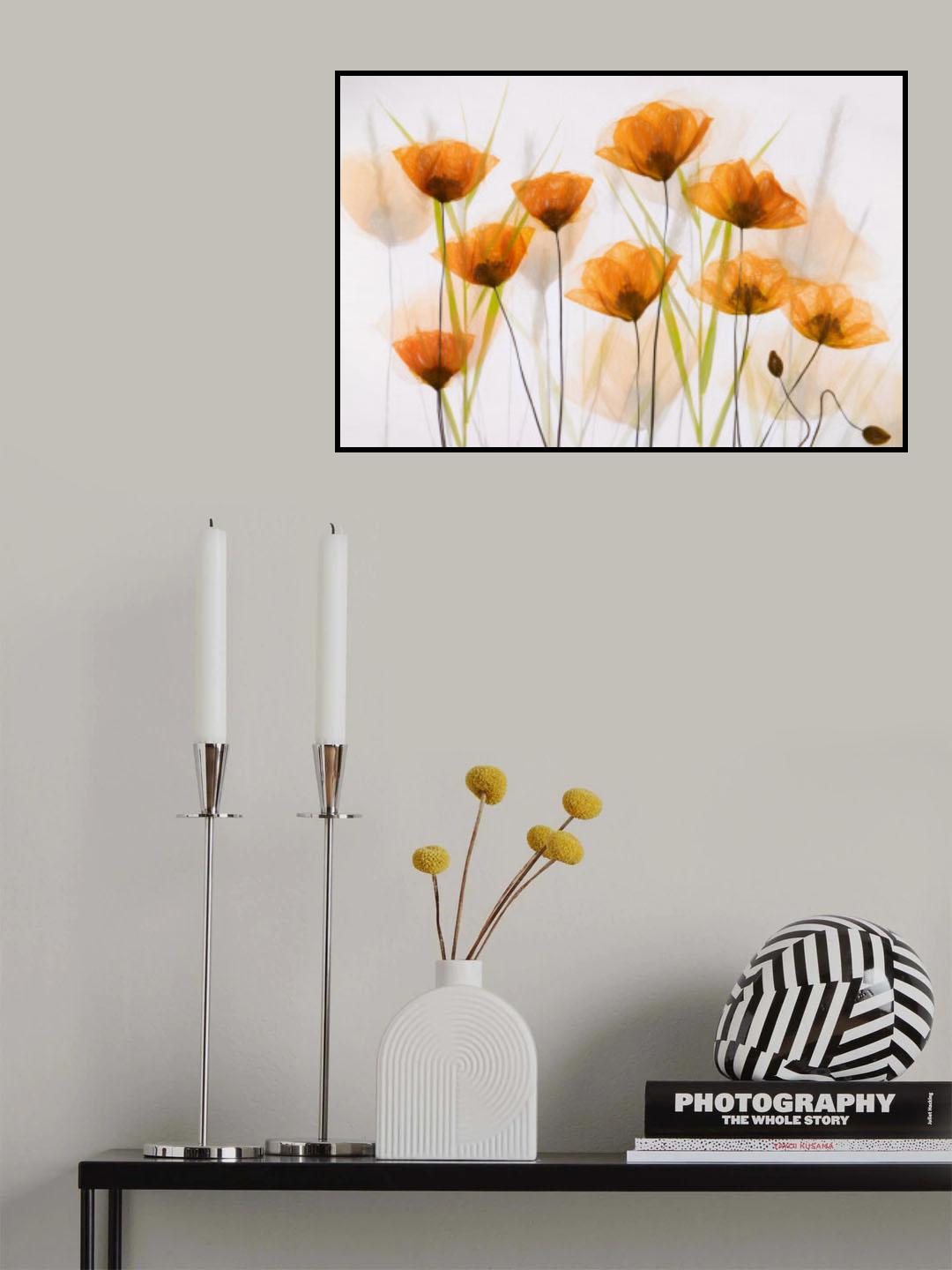 Poppy Art Poster och Canvastavla