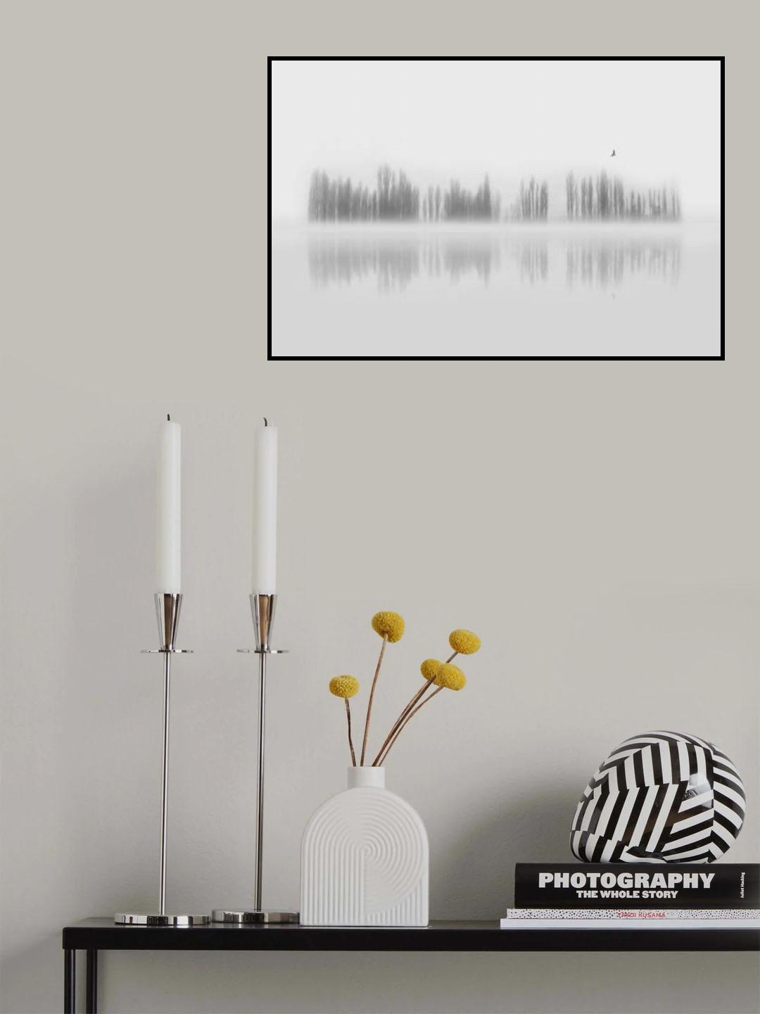 Flat Cold Poster och Canvastavla