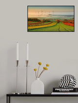 Autumn Atmosphere in Vineyards Poster och Canvastavla