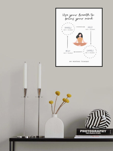 Box Breathe Poster och Canvastavla