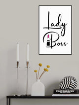 Lady Boss Poster och Canvastavla