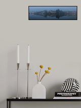 When darkness begins to release its grip of the Old Town Poster och Canvastavla
