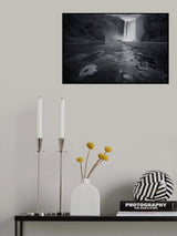 Behind the Curtain Poster och Canvastavla