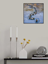 In a row Poster och Canvastavla