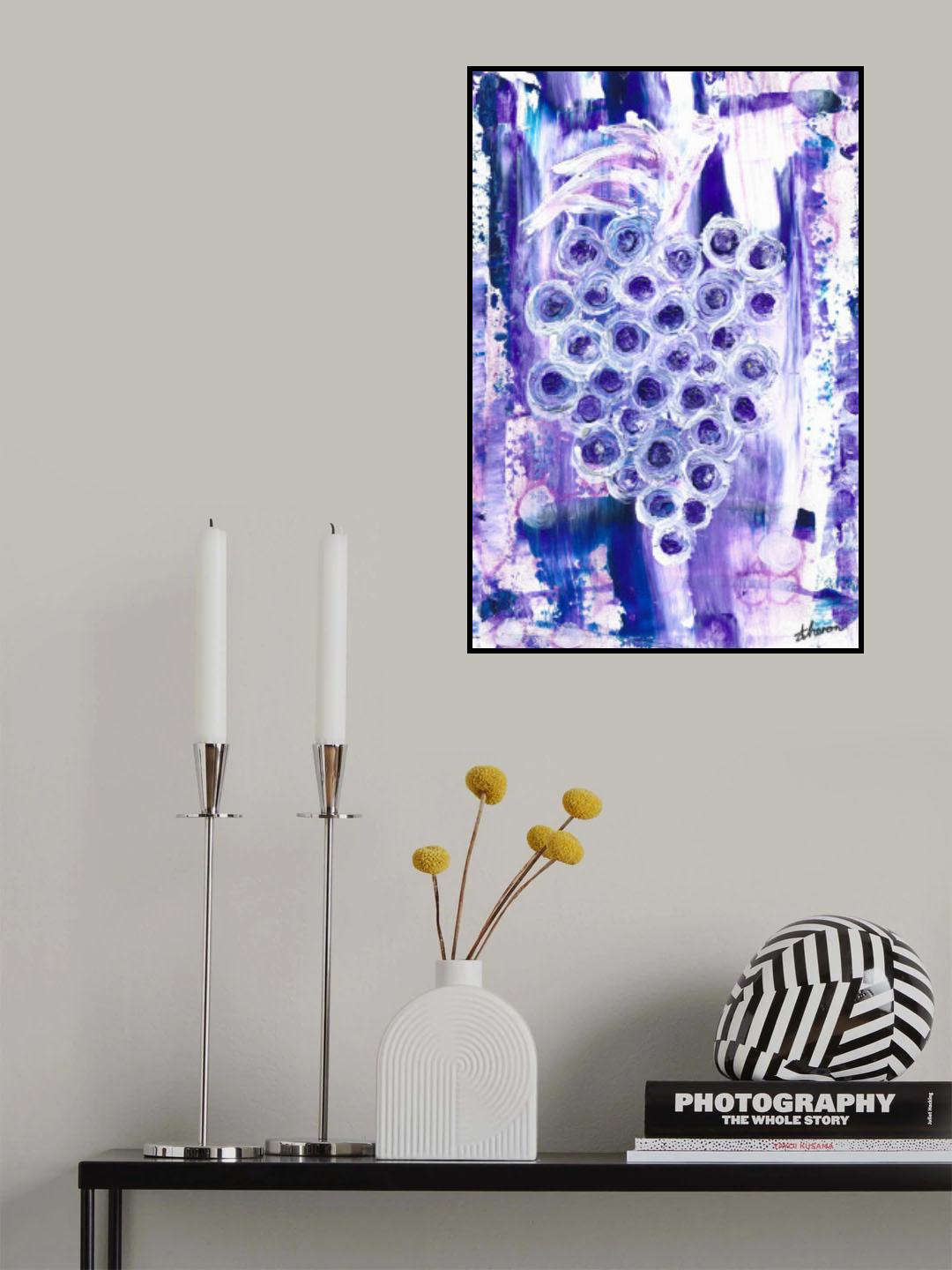 Grape Flavor Poster och Canvastavla