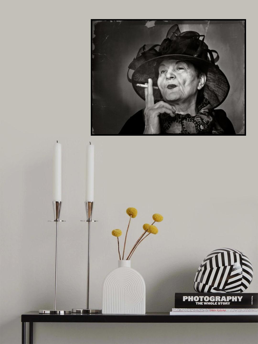 white age. different smokes Poster och Canvastavla