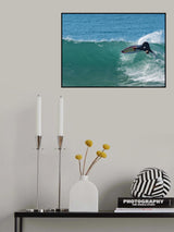 Up-side-down Surfer Poster och Canvastavla