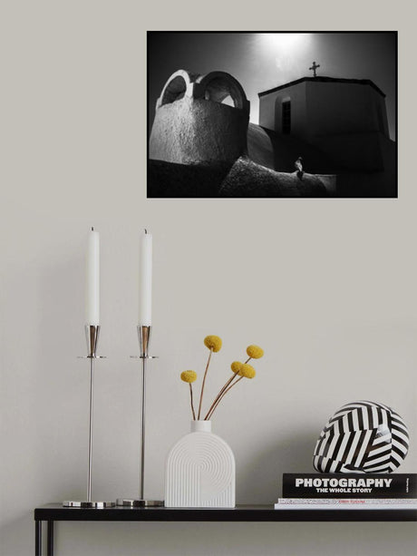 Santorini Poster och Canvastavla